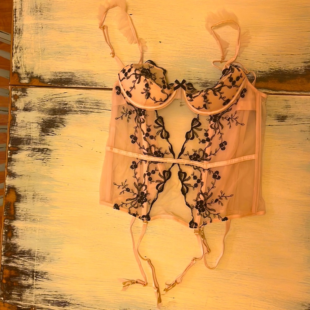 NWOT VS Pink Bustier